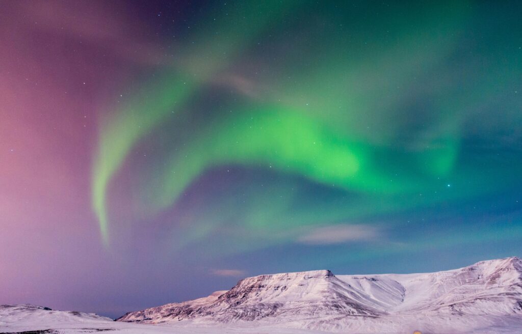 The Aurora Borealis, The Northern Lights. 
